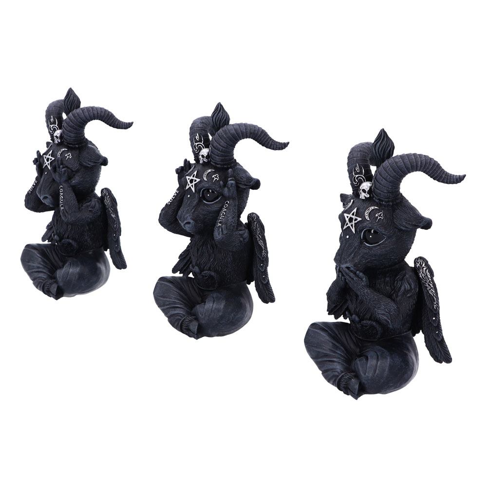 Nemesis Now Cult Cuties Three Wise Baphoboo Figuren Figuren Figuren