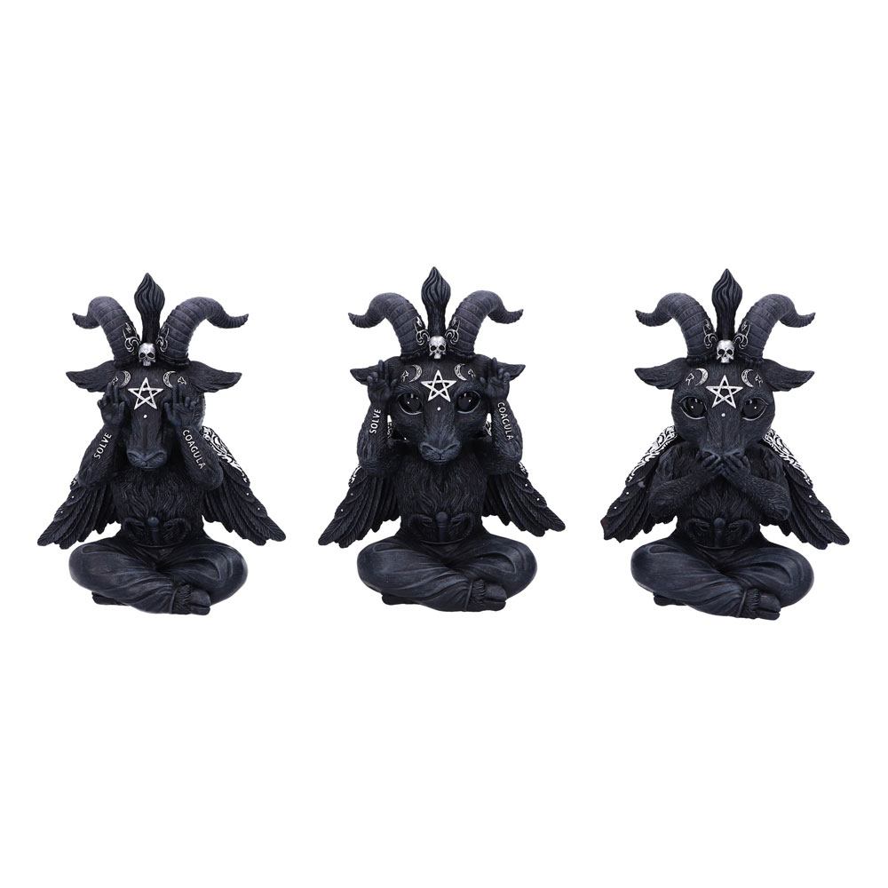 Nemesis Now Cult Cuties Three Wise Baphoboo Figuren Figuren Figuren