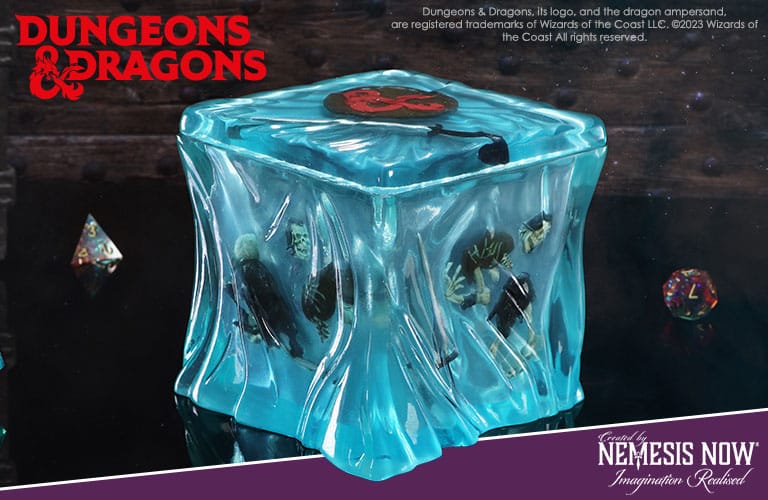 Nemesis Now Dungeons Dragons Gelatinous Cube Würfelbecher