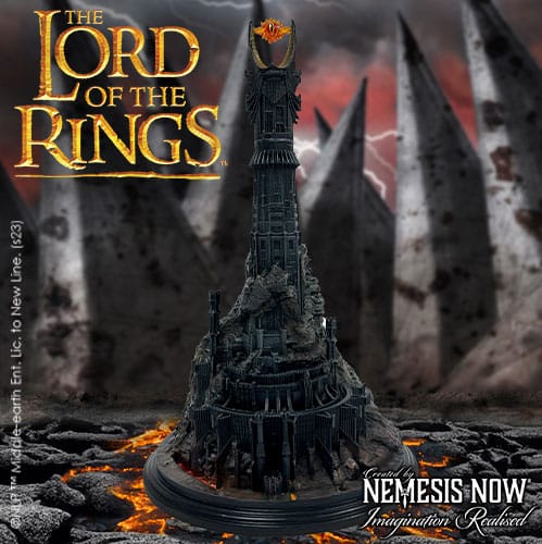 Nemesis Now Herr der Ringe Barad Dur mit Räuchereinsatz Statue