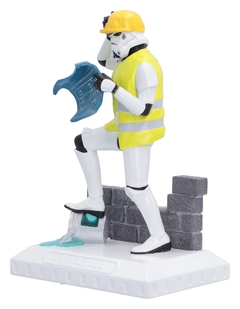 Nemesis Now Original Stormtrooper Hit a Brick Wall Figur