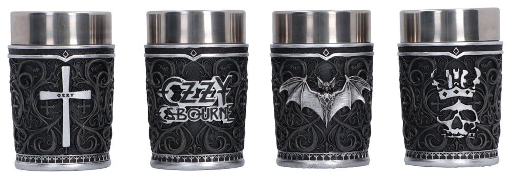 Nemesis Now Ozzy Osbourne Prince of Darkness Schnapsgläser-Set