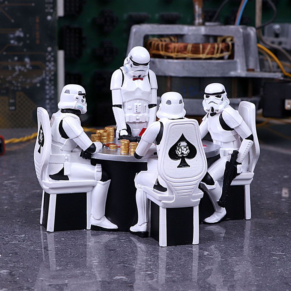 Nemesis Now Star Wars Diorama Stormtrooper Poker Face