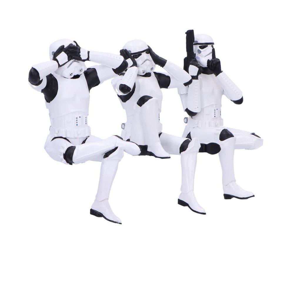 Nemesis Now Stormtrooper Three Wise Sitting Stormtroopers Figuren