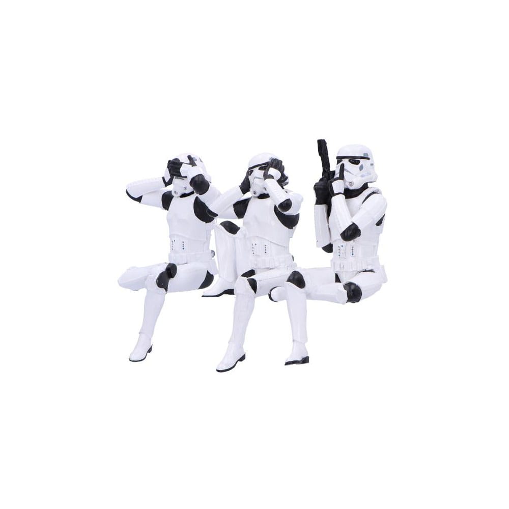 Nemesis Now Stormtrooper Three Wise Sitting Stormtroopers Figuren