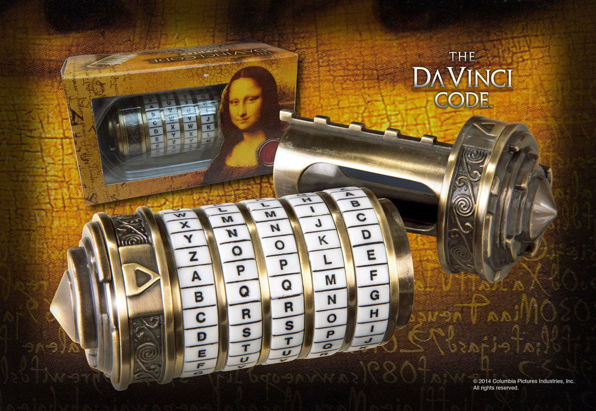 Noble Collection Da Vinci Code Kryptex Mini Replik