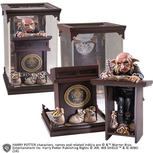 Noble Collection Harry Potter Gringotts Goblin Magical Creatures Statue