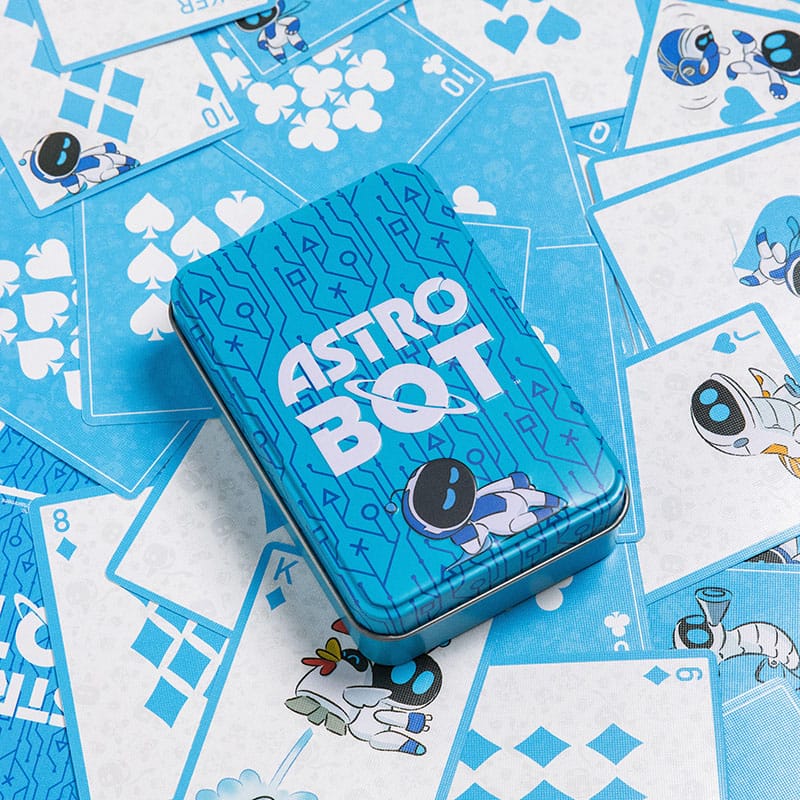 Paladone Products Astro Bot Metal Spielkarten