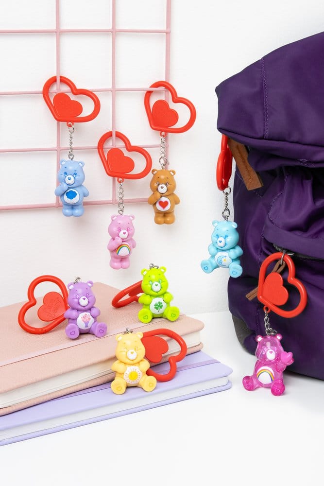 Paladone Products Die Glücksbärchis Taschenanhänger Backpack Buddies Mystery Bags Scented Display 24