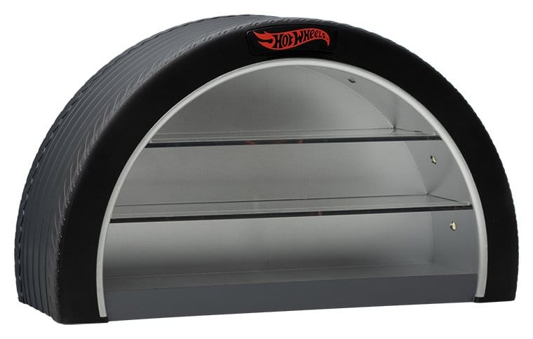 Paladone Products Hot Wheels Reifen-Vitrine mit Beleuchtung