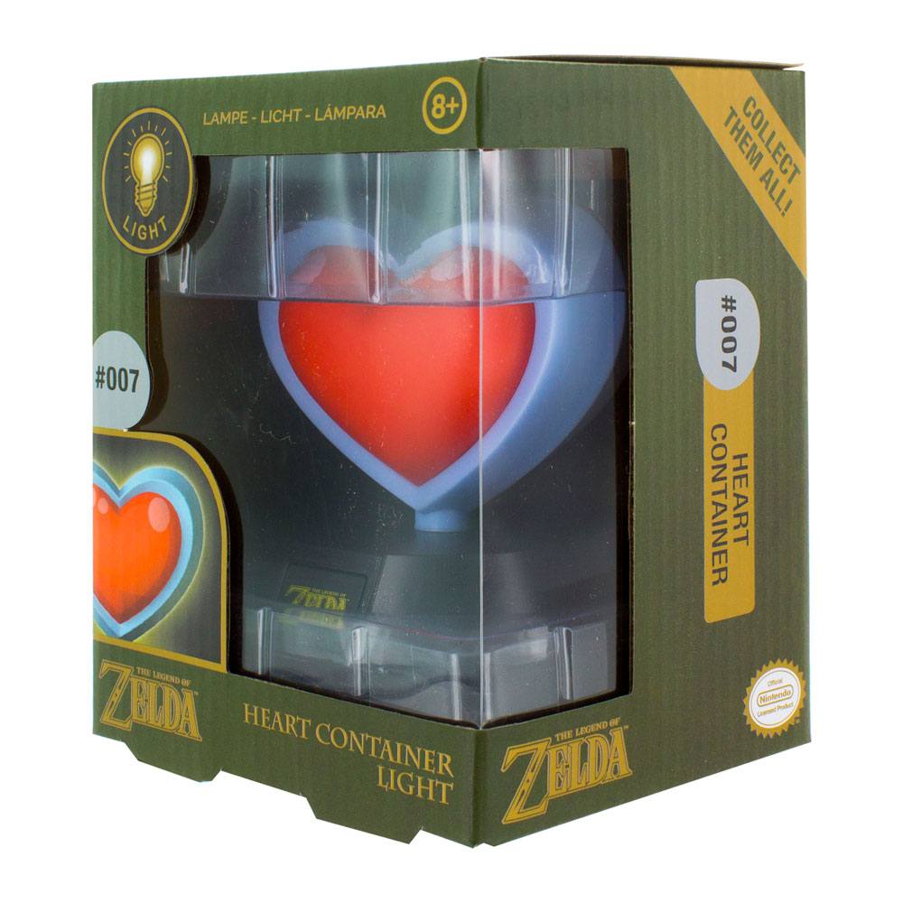 Paladone Products Legend of Zelda 3D Herzcontainer Lampe