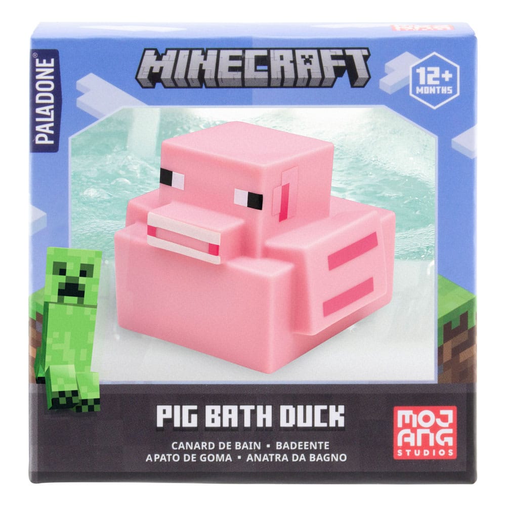 Paladone Products Minecraft Pig Badeente