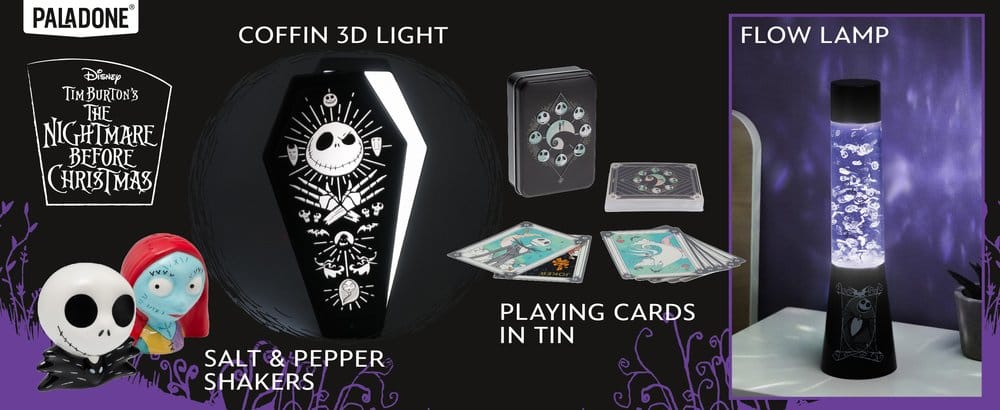 Paladone Products Nightmare Before Christmas Flow Leuchte