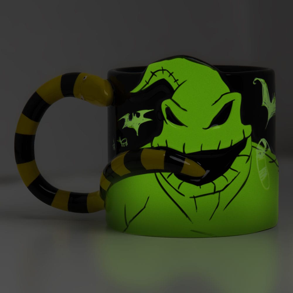 Paladone Products Nightmare Before Christmas Oogie Boogie Shaped Glow In The Dark Tasse