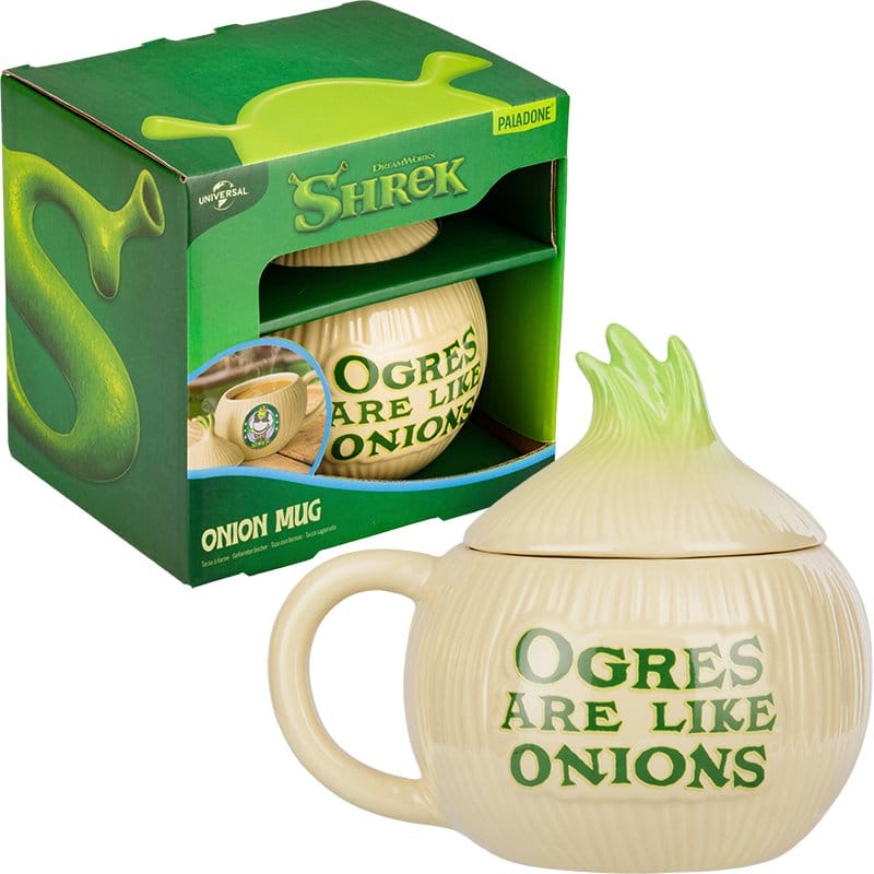 Paladone Products Shrek Onion with Lid Tasse