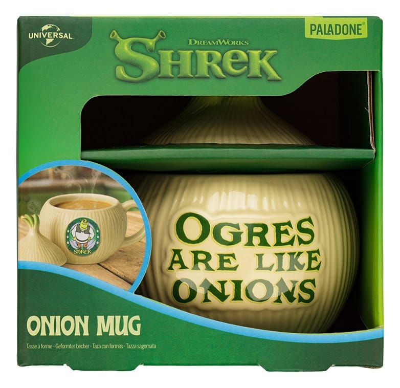 Paladone Products Shrek Onion with Lid Tasse