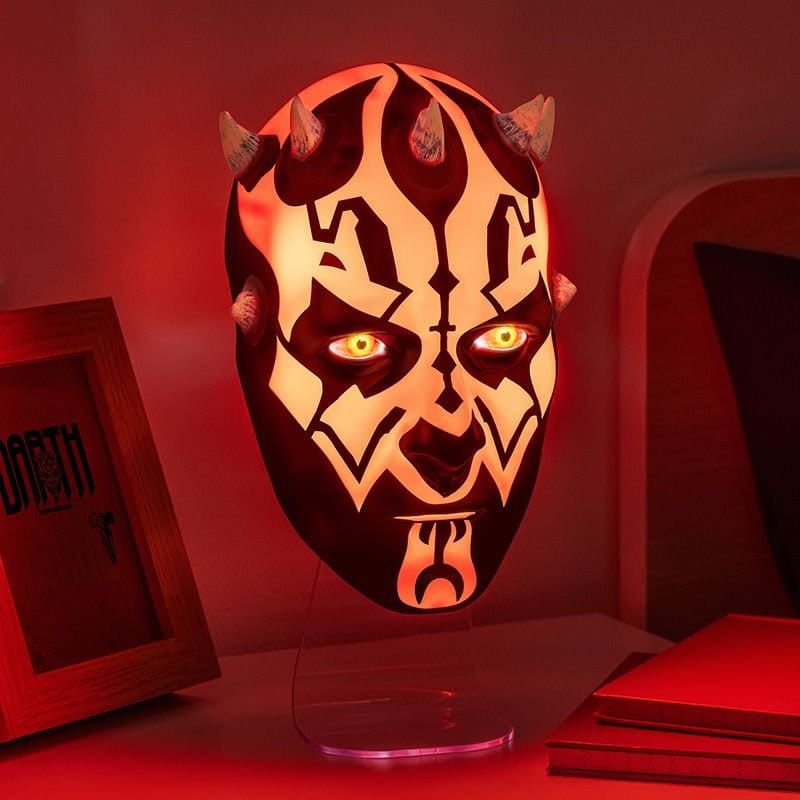 Paladone Products Star Wars Darth Maul Mask Leuchte