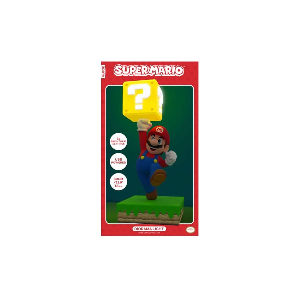 Paladone Products Super Mario Mario Diorama-Leuchte