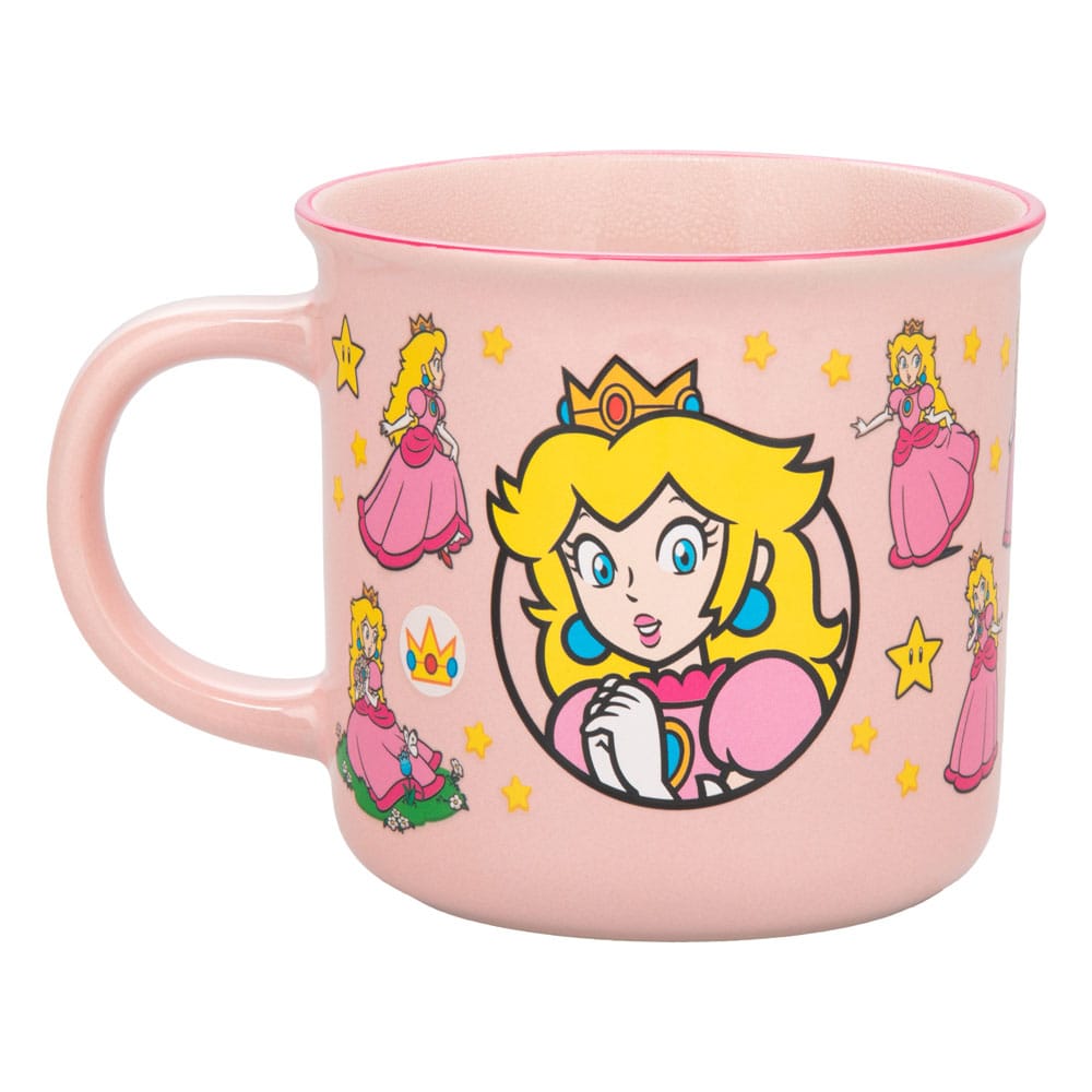 Paladone Products Super Mario Princess Peach Tasse mit Thermoeffekt