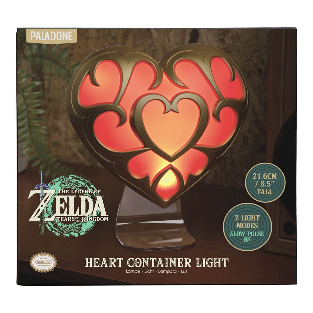 Paladone Products The Legend of Zelda: Tears of the Kingdom Herzcontainer Leuchte