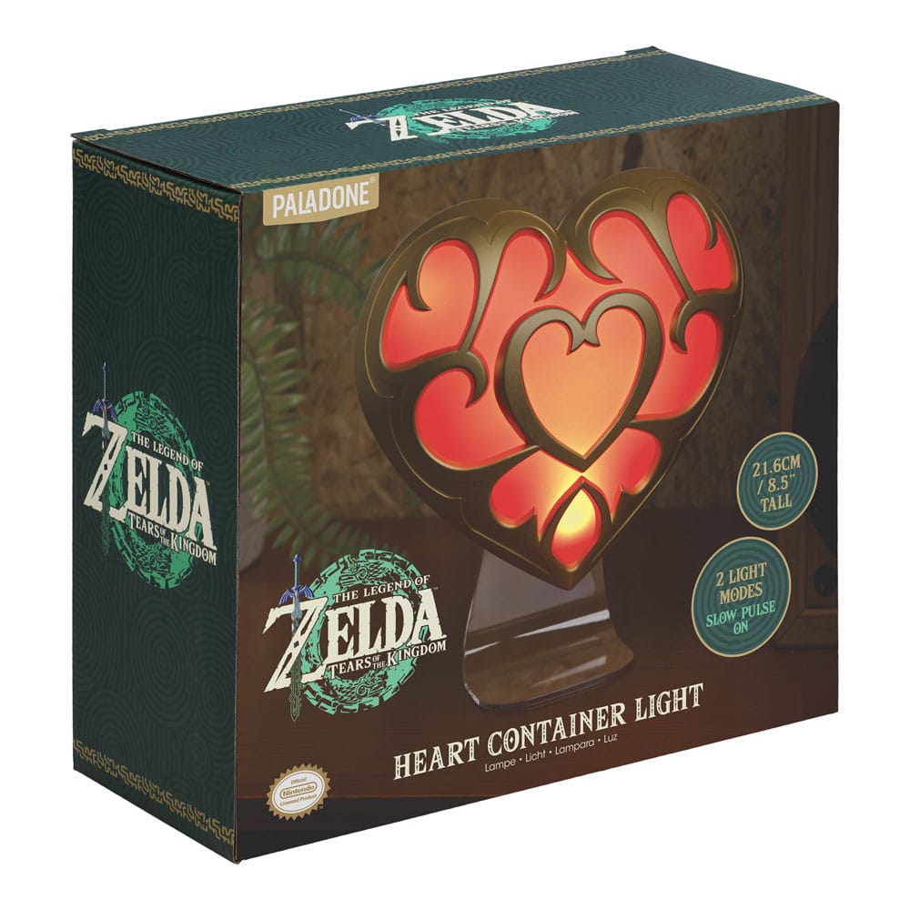 Paladone Products The Legend of Zelda: Tears of the Kingdom Herzcontainer Leuchte