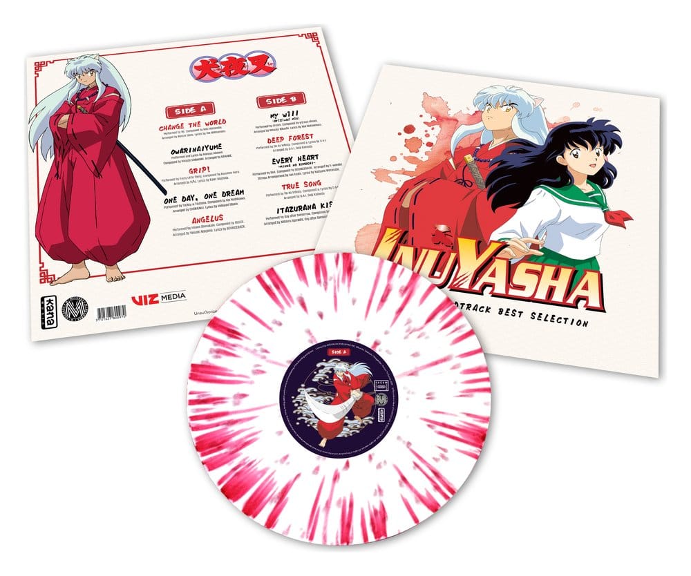 Plastoy Inuyasha Music Collection Vinyl