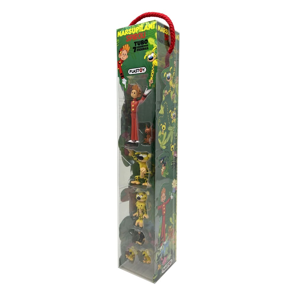 Plastoy Marsupilami Characters 7er Set Minifiguren