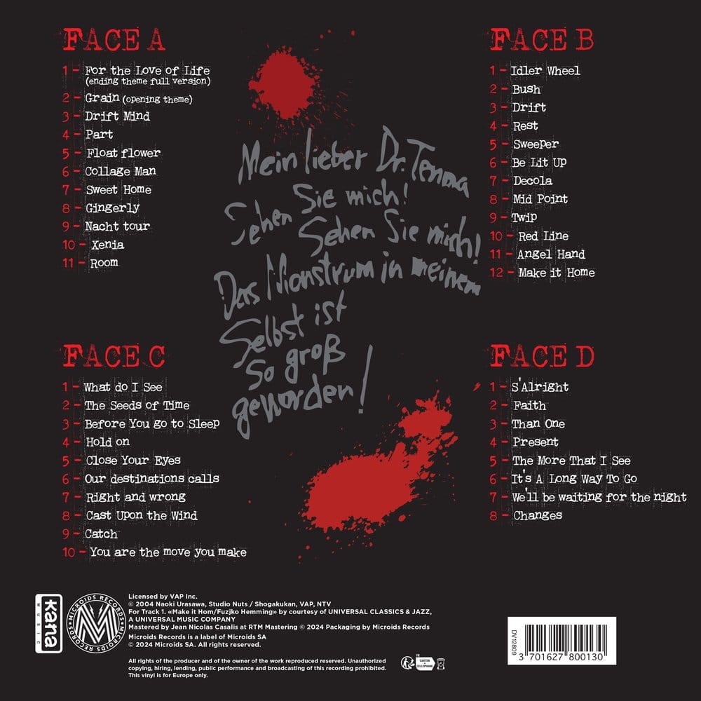Plastoy Monster Original Soundtrack Vinyl 2 x LP