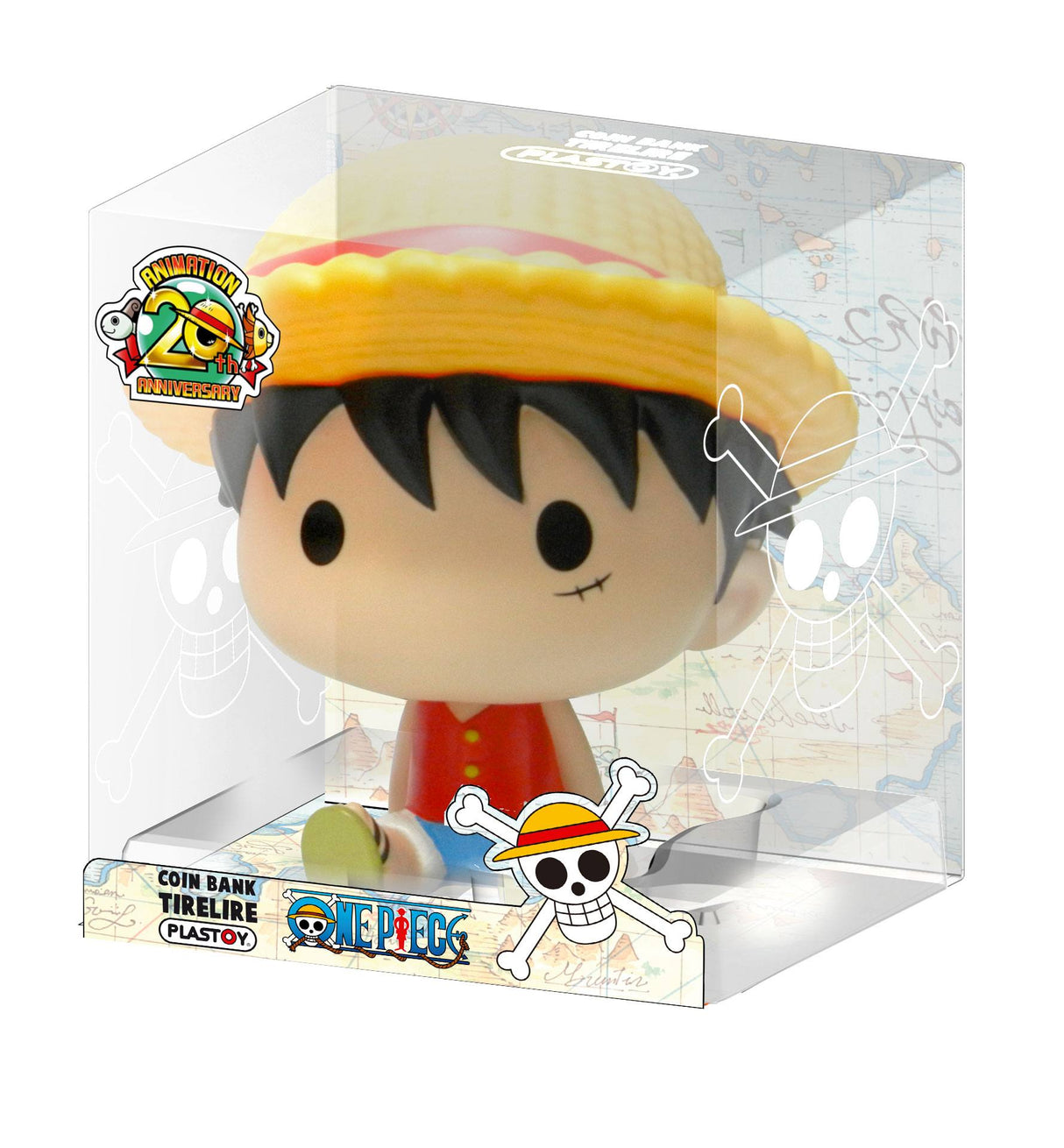 Plastoy One Piece Chibi Ruffy Spardose