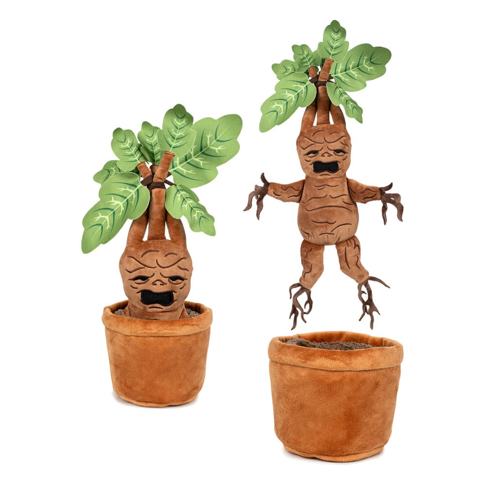 Play by Play Harry Potter Hufflepuff Mandrake Plüschfigur mit Sound