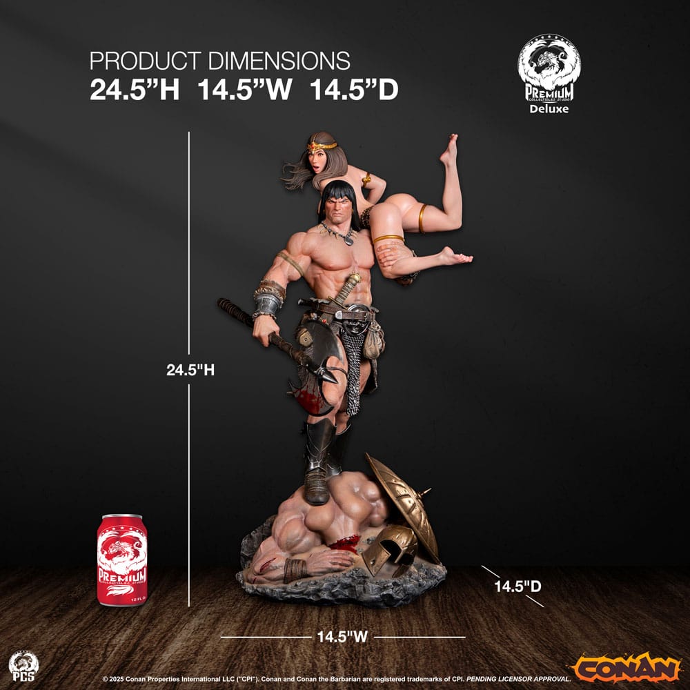 Premium Collectibles Studio Conan der Barbar Deluxe Edition 1/4 Statue