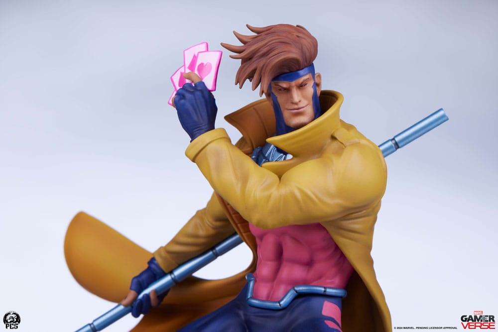 Premium Collectibles Studio Marvel Gamerverse Gambit Classics Player 2 Edition 1/10 Statue