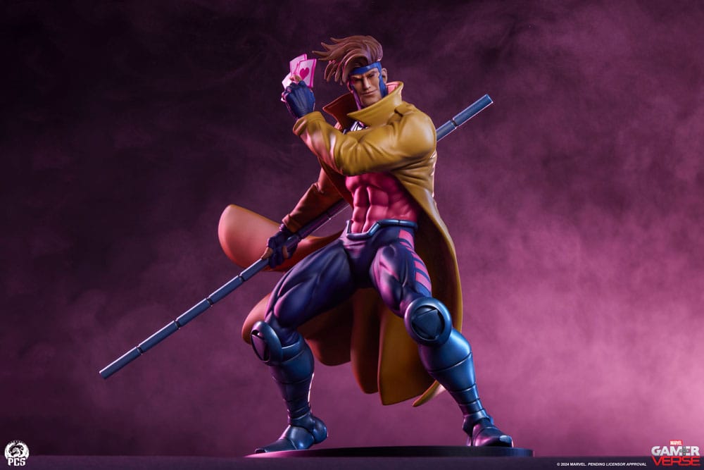 Premium Collectibles Studio Marvel Gamerverse Gambit Classics Player 2 Edition 1/10 Statue