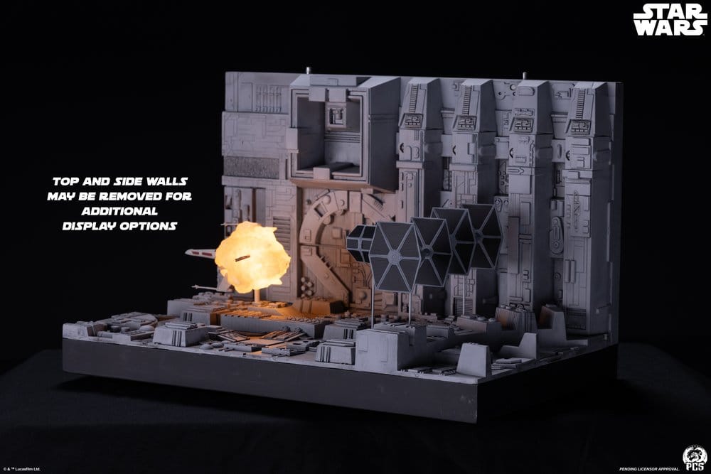 Premium Collectibles Studio Star Wars Trench Run Movie Moments Mini Scale Diorama