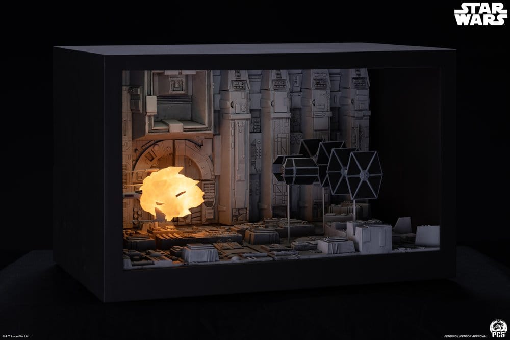 Premium Collectibles Studio Star Wars Trench Run Movie Moments Mini Scale Diorama