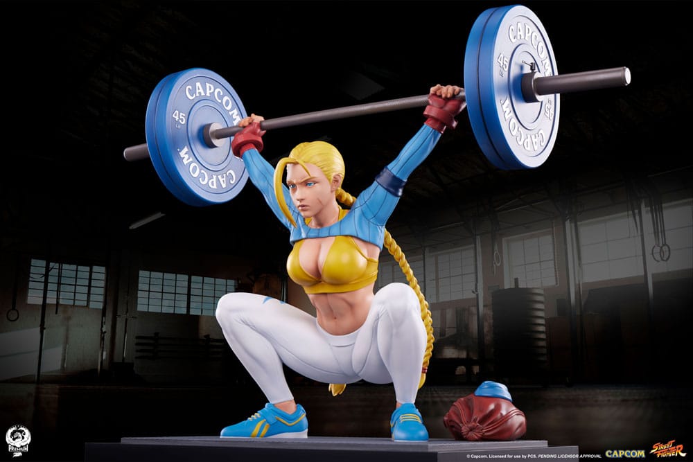 Premium Collectibles Studio Street Fighter Premier Series Cammy Powerlifting Alpha 1/4 Statue