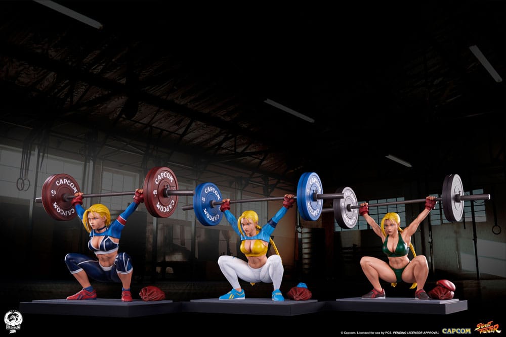 Premium Collectibles Studio Street Fighter Premier Series Cammy Powerlifting Alpha 1/4 Statue