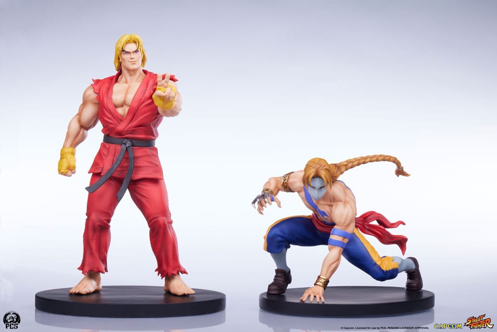 Premium Collectibles Studio Street Fighter Street Jam Ken & Vega 1/10 Statuen