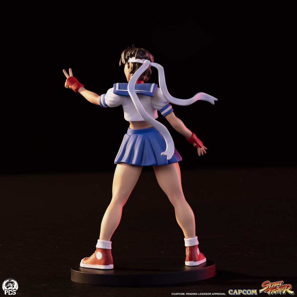 Premium Collectibles Studio Street Fighter Street Jam Sakura & Sodom 1/10 Statuen