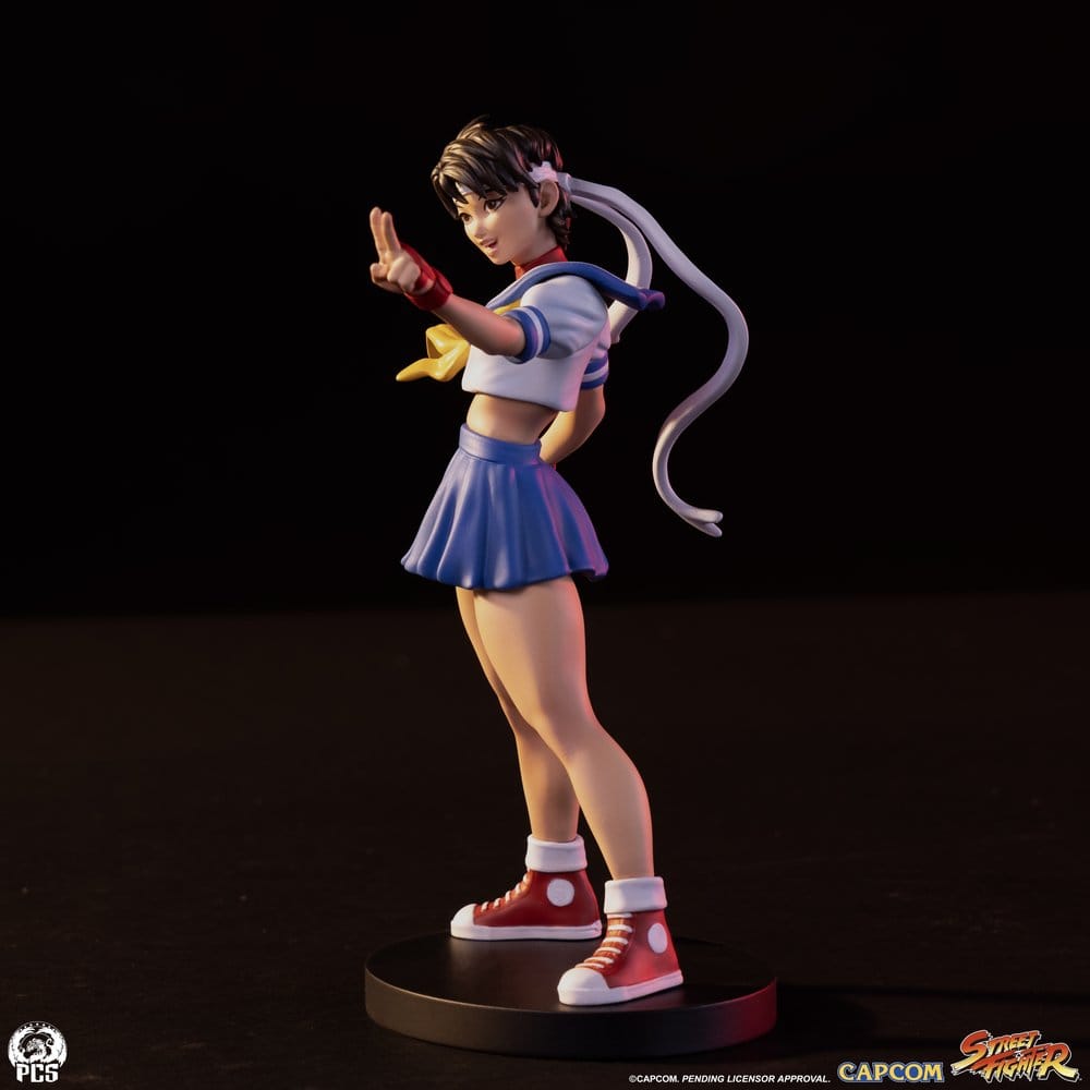 Premium Collectibles Studio Street Fighter Street Jam Sakura & Sodom 1/10 Statuen