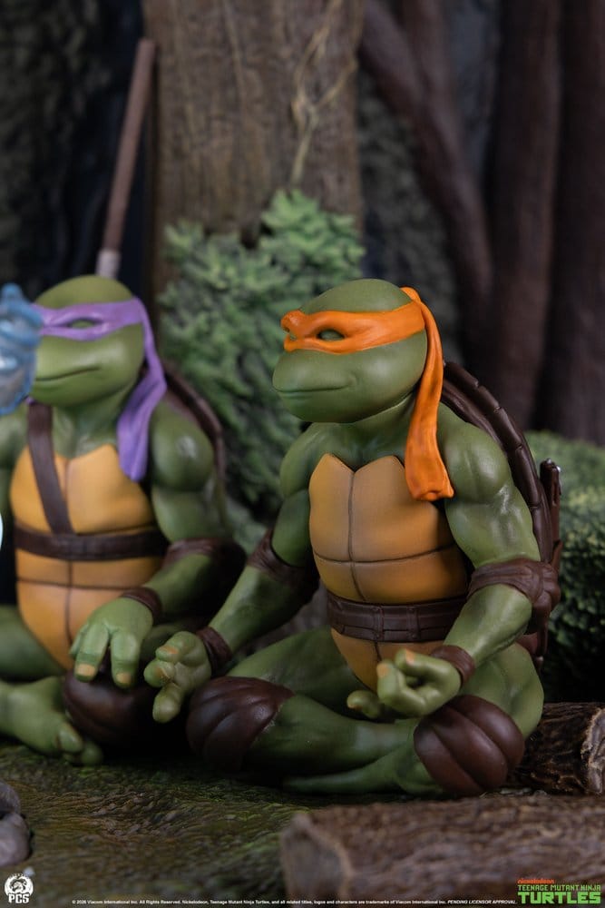 Premium Collectibles Studio Teenage Mutant Ninja Turtles Movie Moments Splinter’s Spirit Mini Scale Diorama Statue