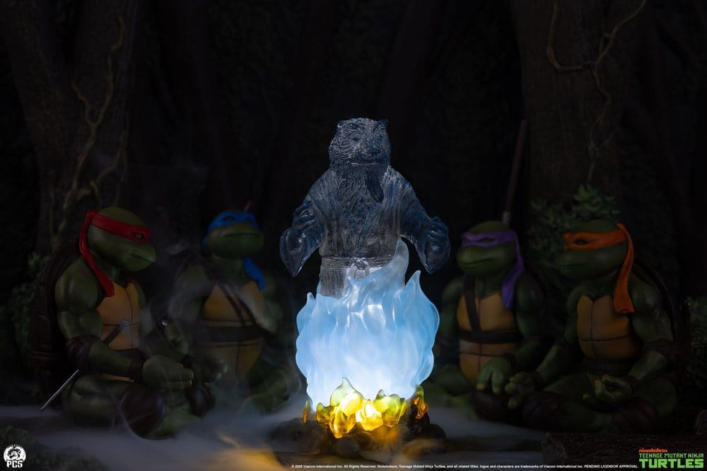 Premium Collectibles Studio Teenage Mutant Ninja Turtles Movie Moments Splinter’s Spirit Mini Scale Diorama Statue