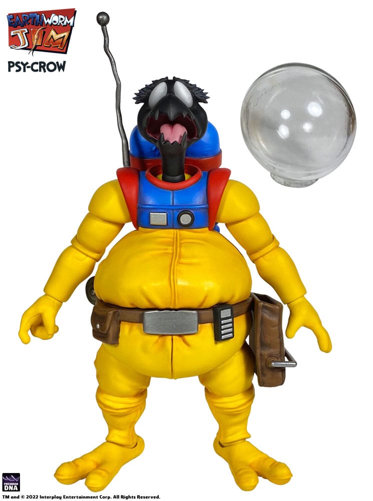 Premium DNA Toys Earthworm Jim Psy-Crow Wave 1 Actionfigur