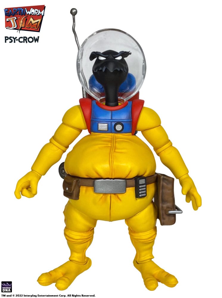 Premium DNA Toys Earthworm Jim Psy-Crow Wave 1 Actionfigur