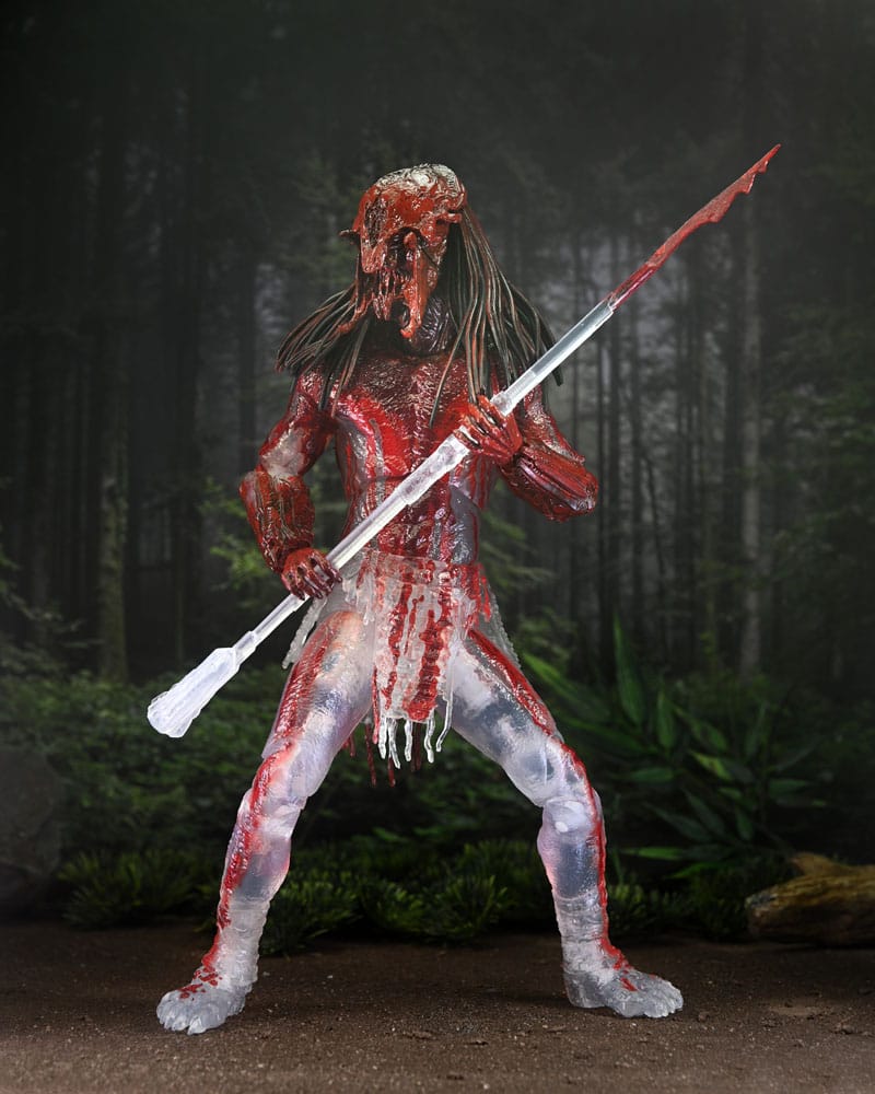 Prey - Ultimate Feral Bear Blood Predator 18 cm Actionfigur NECA