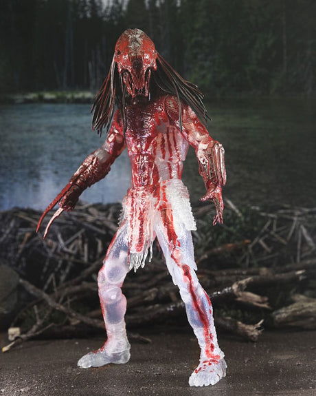 Prey - Ultimate Feral Bear Blood Predator 18 cm Actionfigur NECA