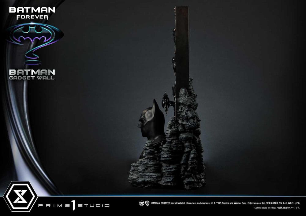 Prime 1 Studio Batman Forever Batman Gadget 1/3 Wall Museum Masterline Series Diorama 49 cm