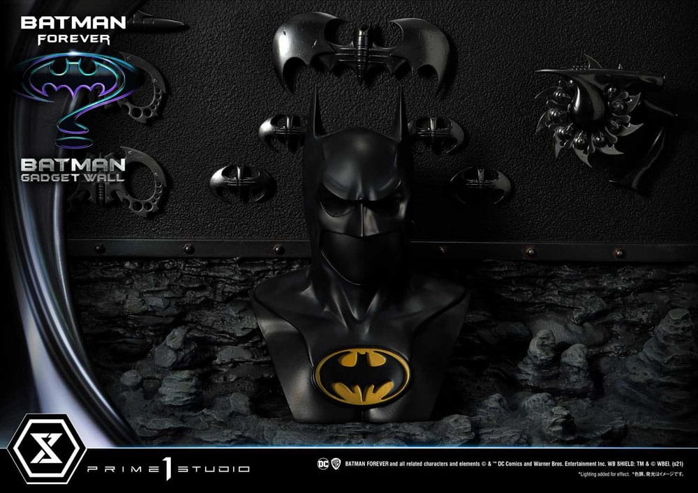 Prime 1 Studio Batman Forever Batman Gadget 1/3 Wall Museum Masterline Series Diorama 49 cm