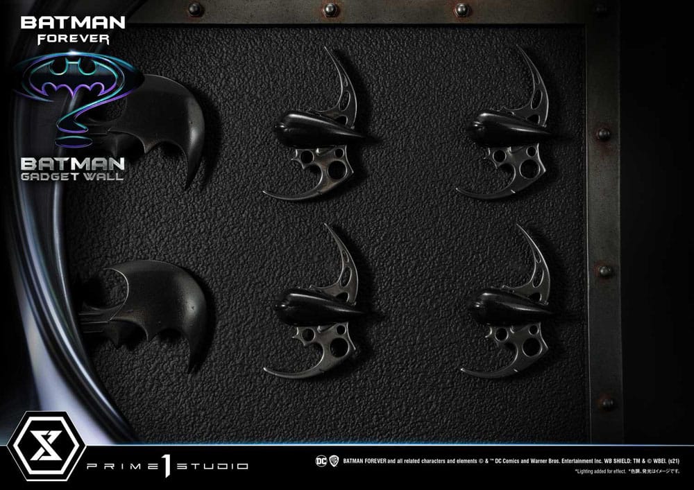 Prime 1 Studio Batman Forever Batman Gadget 1/3 Wall Museum Masterline Series Diorama 49 cm