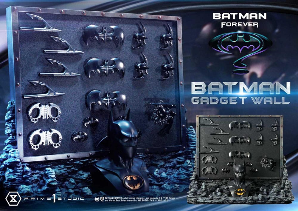 Prime 1 Studio Batman Forever Batman Gadget 1/3 Wall Museum Masterline Series Diorama 49 cm